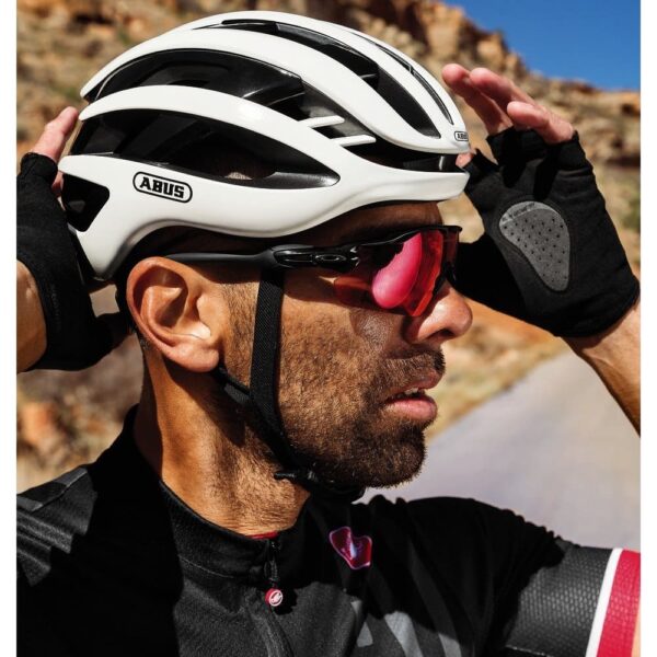 ABUS AirBreaker Helm - polar white