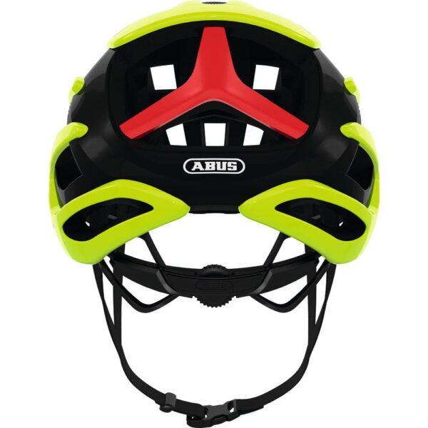 ABUS AirBreaker Helm - neon yellow – Bild 3