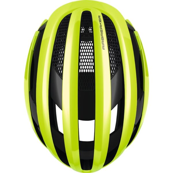 ABUS AirBreaker Helm - neon yellow – Bild 4
