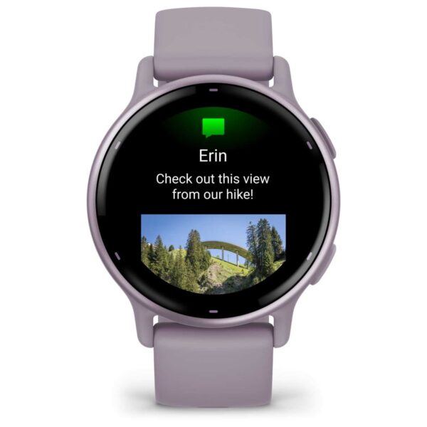 Garmin vivoactive 5 GPS Smartwatch - Orchidee/Metallic – Bild 6