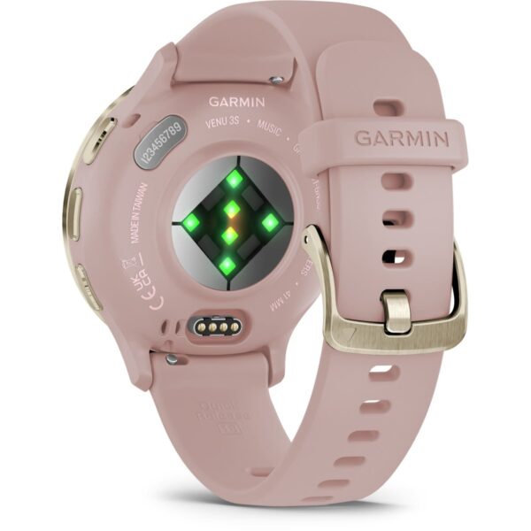 Garmin Venu 3S GPS Smartwatch - dust rose/softgold – Bild 4