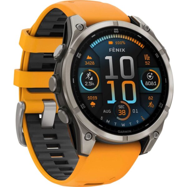 Garmin fenix 8 AMOLED Sapphire GPS Smartwatch