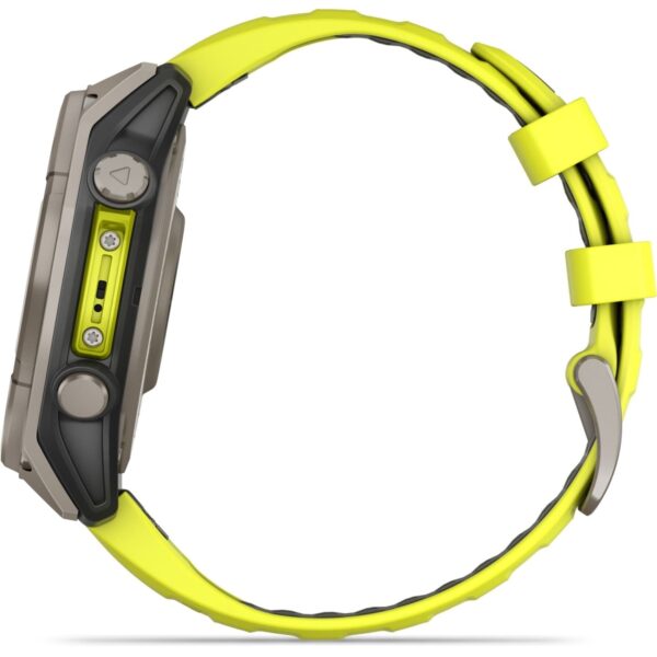 Garmin fenix 8 Sapphire Solar GPS Smartwatch - 47mm - Graphit/Titanium Titan – Bild 6