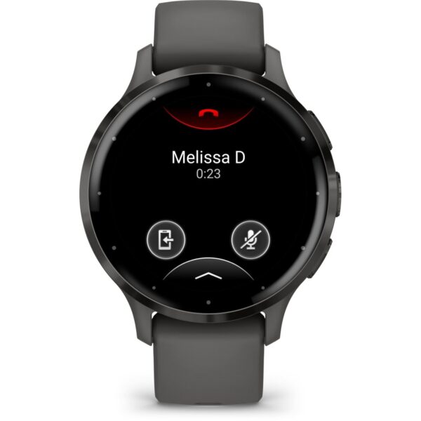 Garmin Venu 3S GPS Smartwatch - kieselgrau/schiefergrau – Bild 4